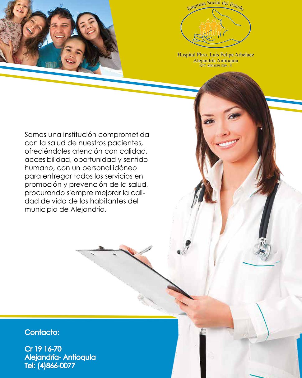 Invitaci�n a Proceso P�blico y de m�rito a participar en la lista de elegibles para el cargo de :  GERENTE DE LA ESE HOSPITAL PRESBITERO LUIS FELIPE ARBELAEZ, DEL MUNICIPIO DE ALEJANDR�A- ANTIOQUIA